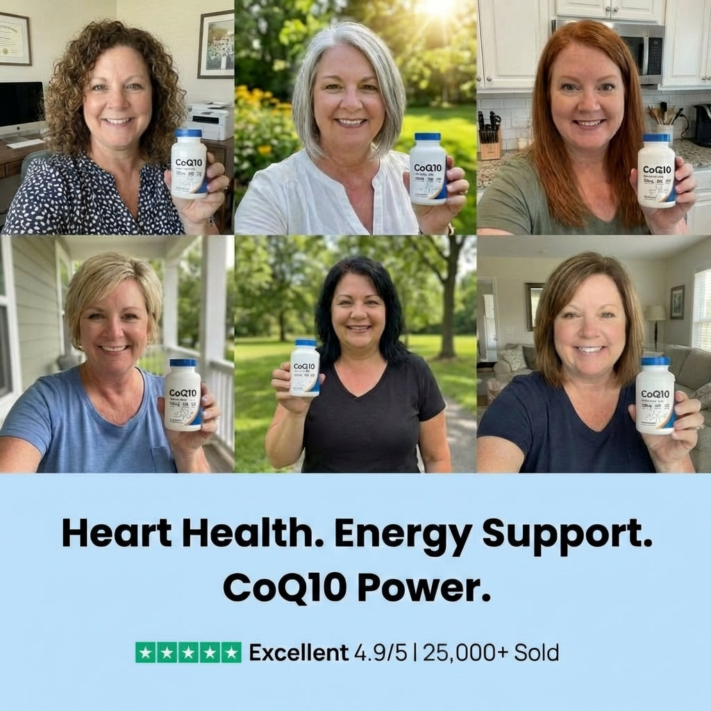 CoQ10 Supplement - 120 Capsules