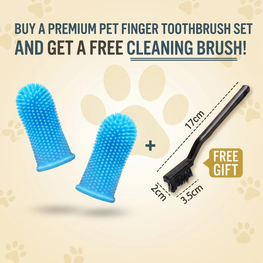 Pet Bowl Cleaning Brush for Pet Toothbrush🐾