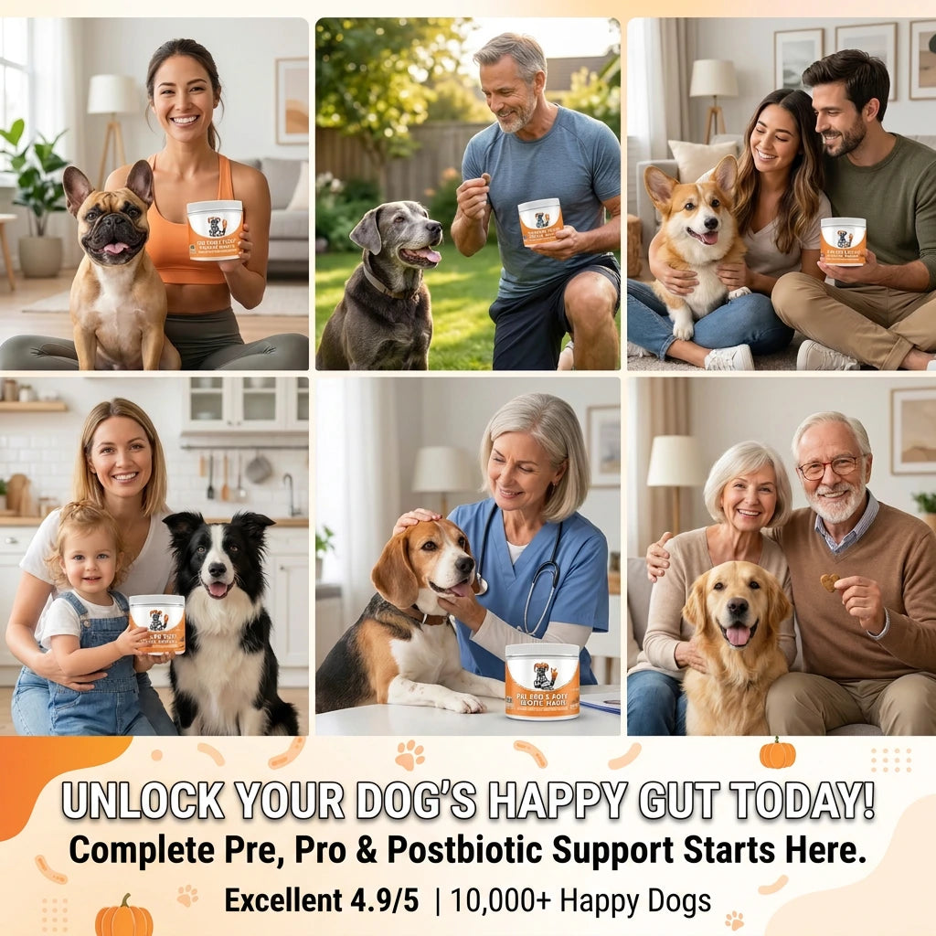 Pre, Pro & Postbiotic Digestive Treats For Dogs