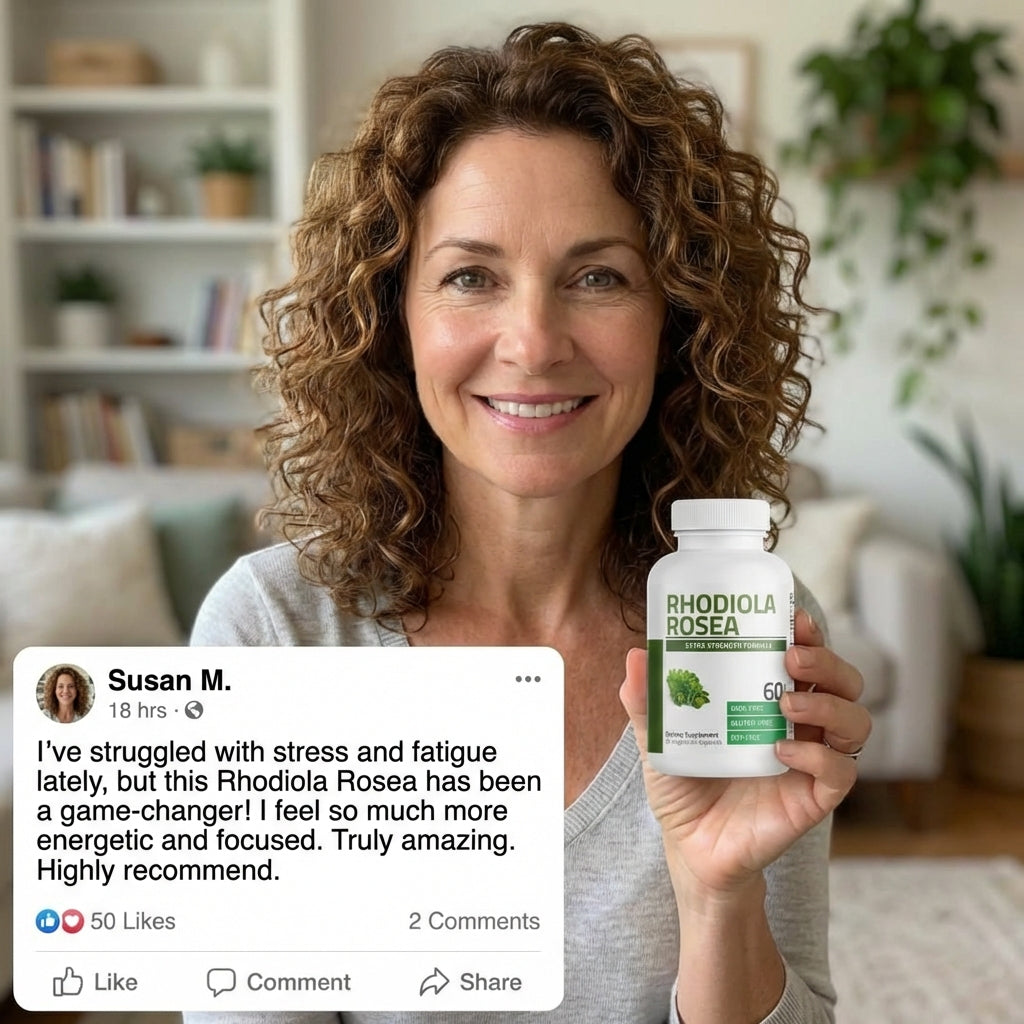Rhodiola Rosea Supplement - 60 Capsules