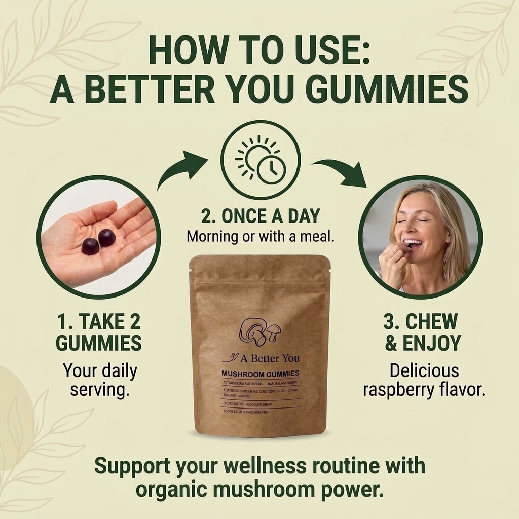 Mushroom Nootropic Gummies (60 Gummies)