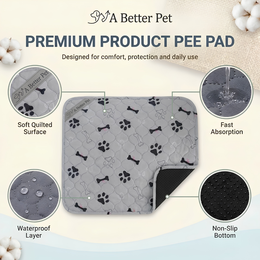 Washable Dogs and Cats Pee Pads (Small / Medium / Large)