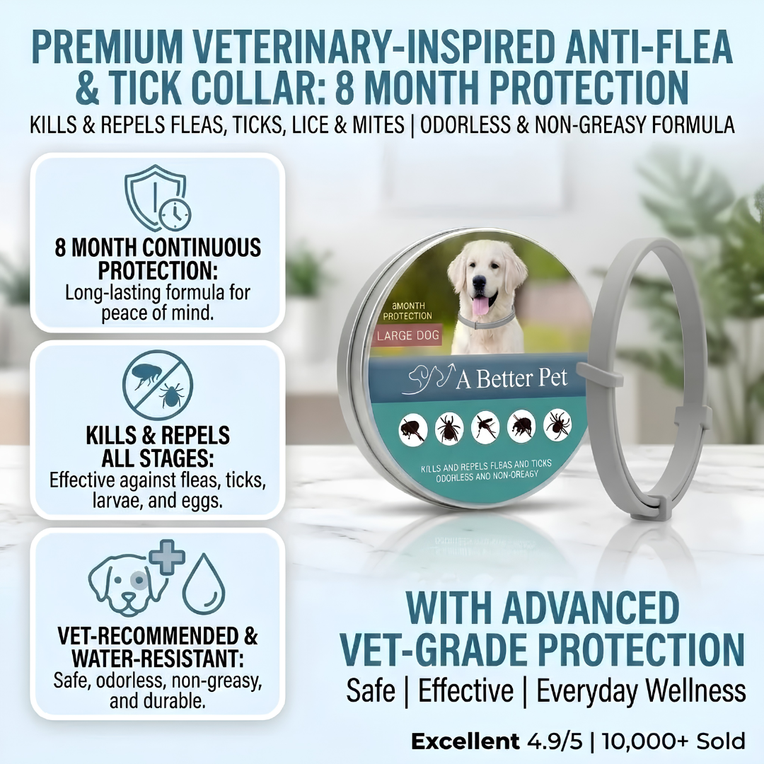 Pet Anti Flea & Tick Neck Collar