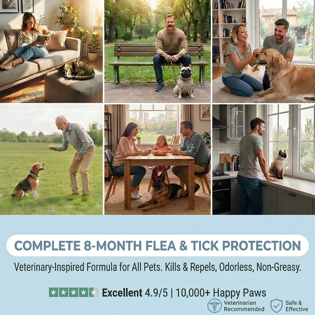 Pet Anti Flea & Tick Neck Collar