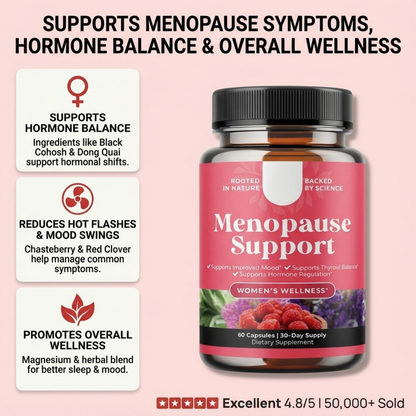 Menopause Support Capsules - 60 Capsules