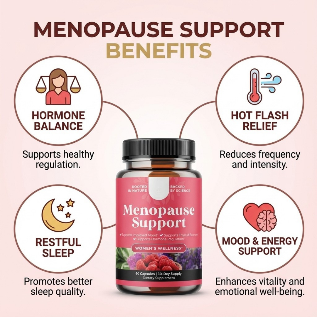 Menopause Support Capsules - 60 Capsules
