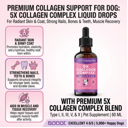 Premium Collagen for Dogs (60ml)