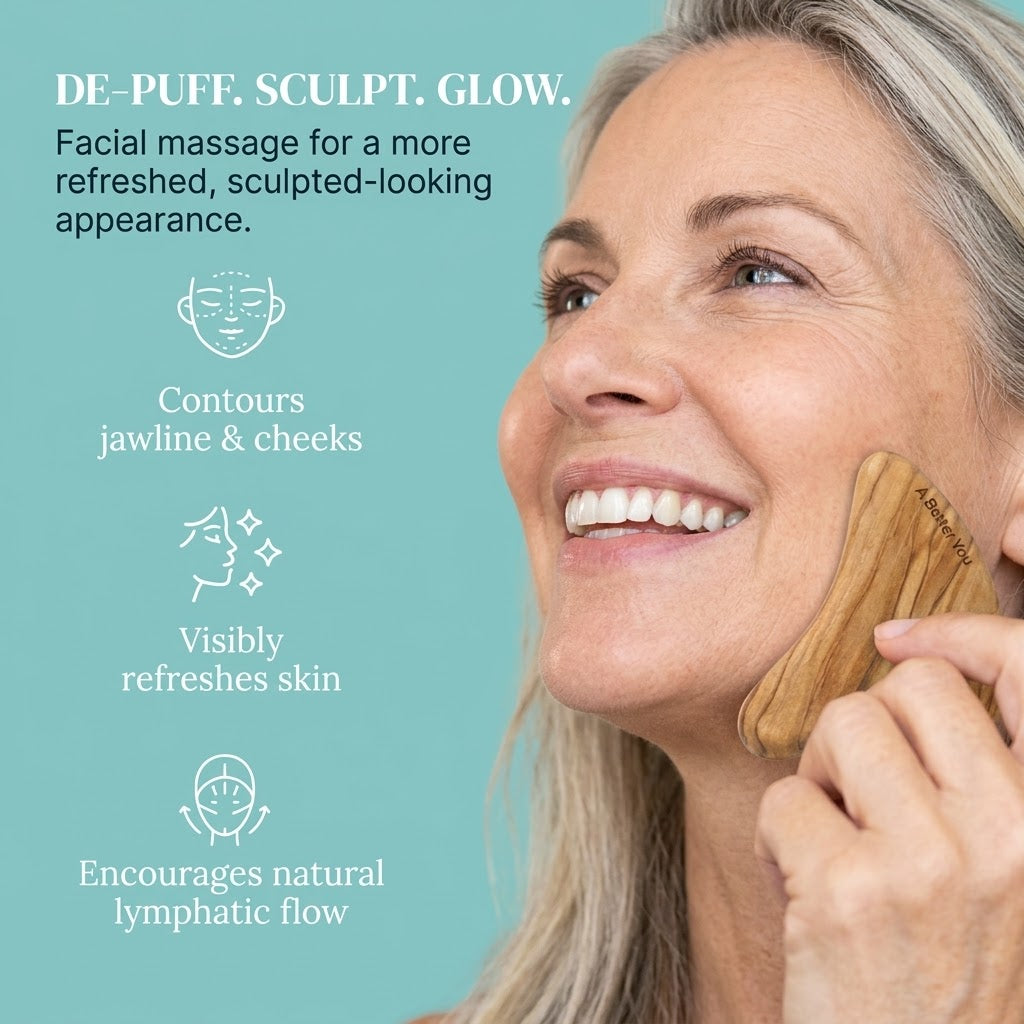 Gua Sha Tool for Lymphatic Drainage