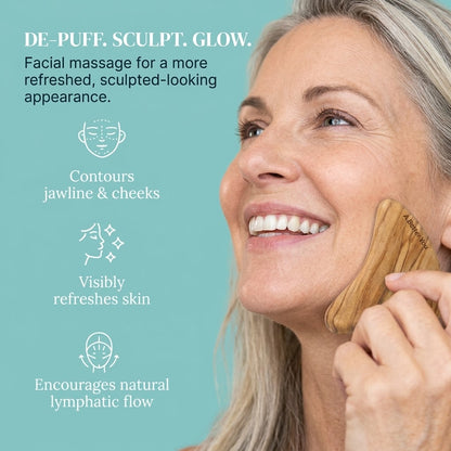 Gua Sha Tool for Lymphatic Drainage