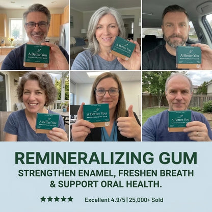 Natural Gum, Remineralizing Gums(18 PCS)