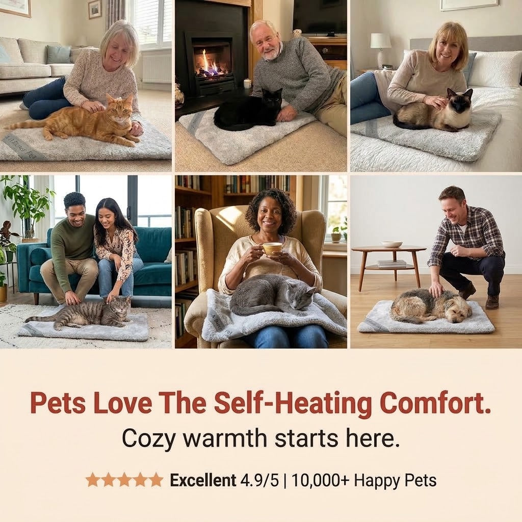 Pet Heating Mat for Cats and Dogs (Small / Medium / Large)