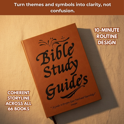 Bible Study Guide - 66 Pages