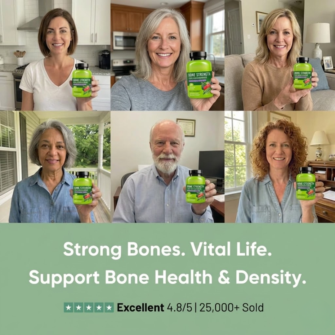 Bone Strength Supplement - 120 Capsules