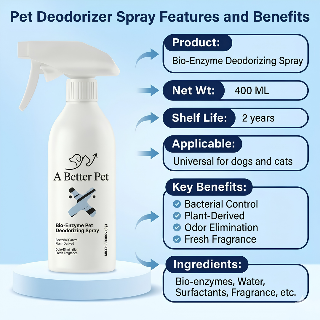 Pet Odor Eliminator Spray - 400ml