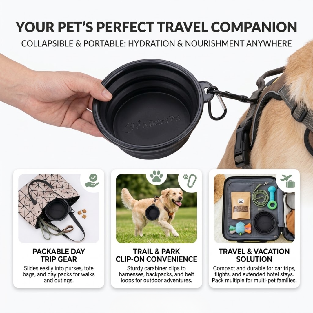 Pet Travel Bowl