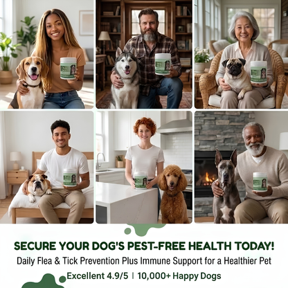 Dog Flea and Tick Preventive Chews (60 Servings)