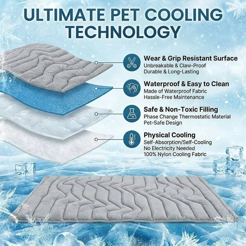 Pet Cooling Mat (Small / Medium / Large / Extra Large)