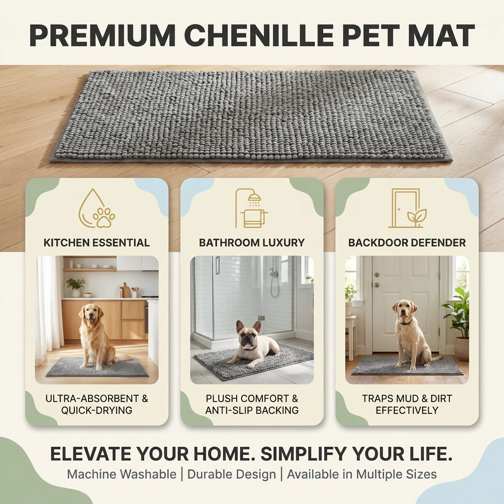 Pet Door Mat (Small / Medium / Large / Extra Large)