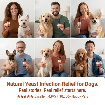 Natural Yeast Relief for Dogs (60ml)