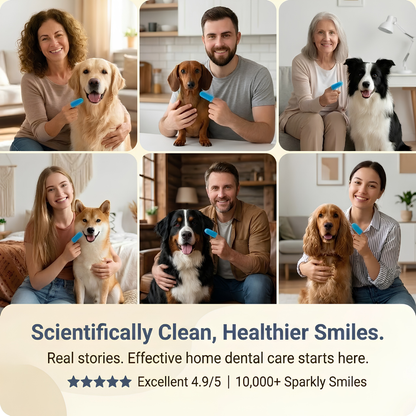 Pet Oral Care Finger Toothbrush Set (2-PCS)
