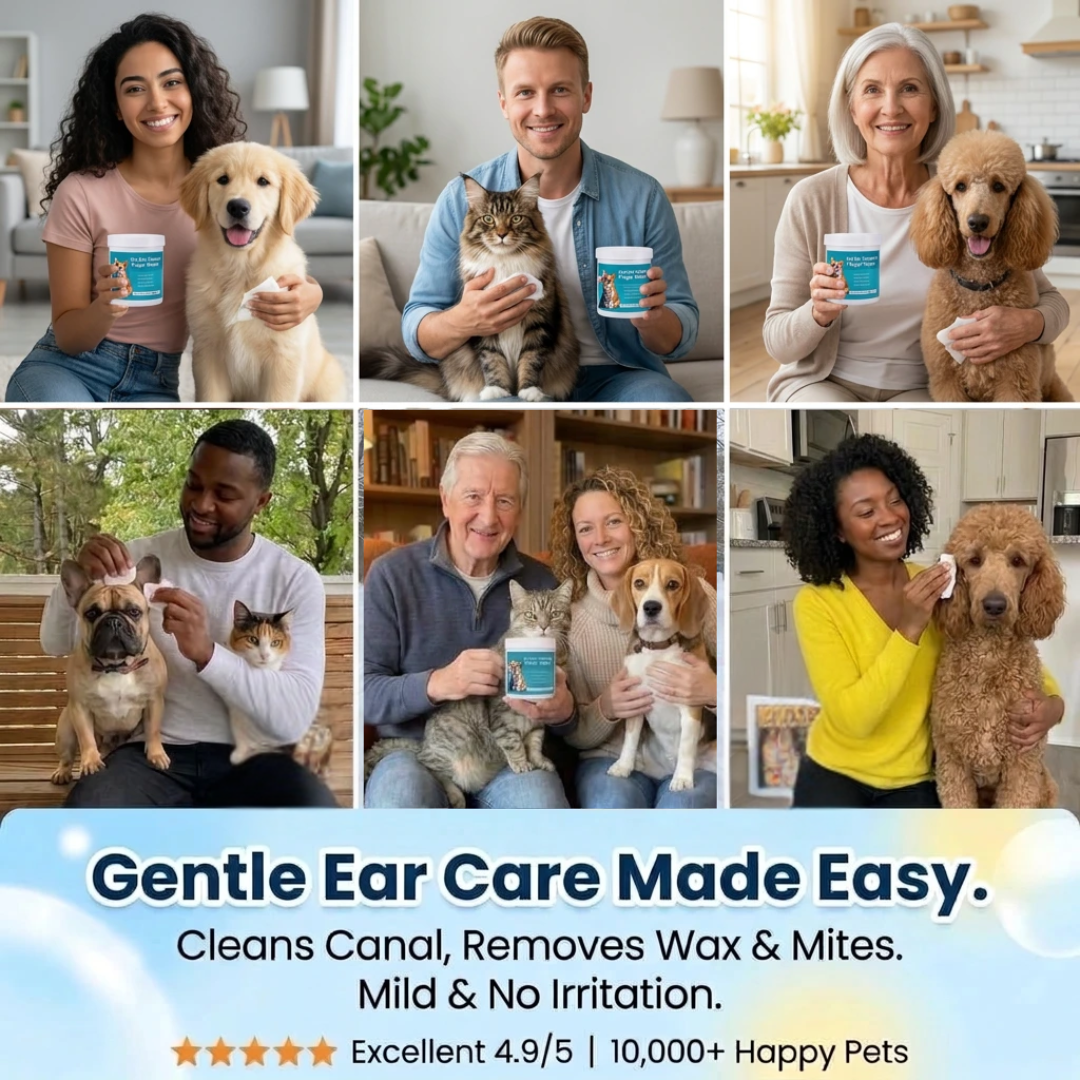 Dog Ear Cleaning Wipes