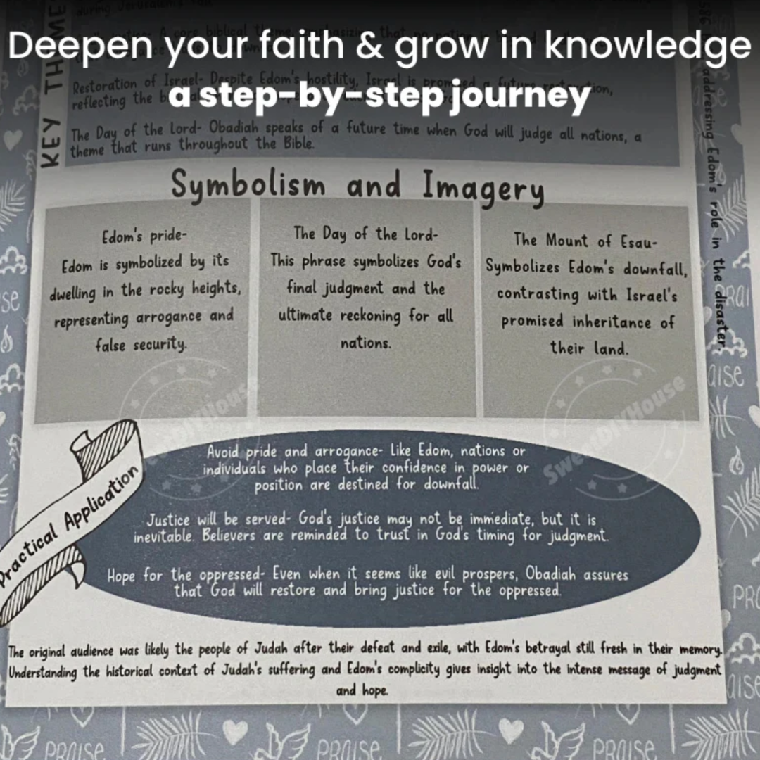 Bible Study Guide - 66 Pages