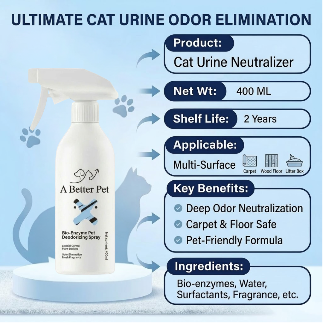 Pet Odor Eliminator Spray - 400ml