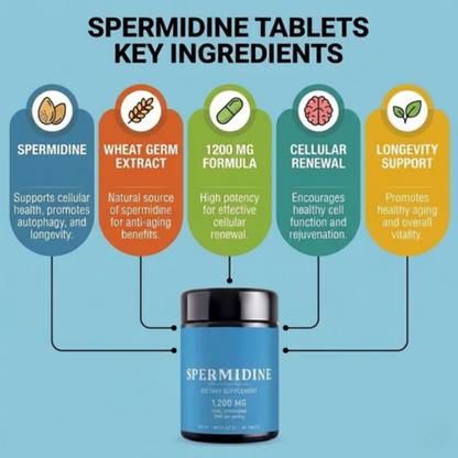 Spermidine Supplement - 120 Tablets