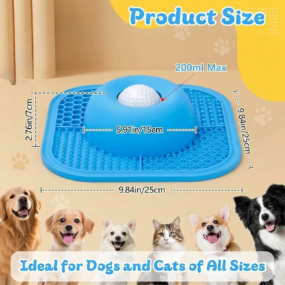 Slow Feeder Pet Bowl