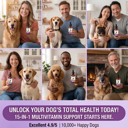 Dog 15-in 1 Multivitamins (60mL)