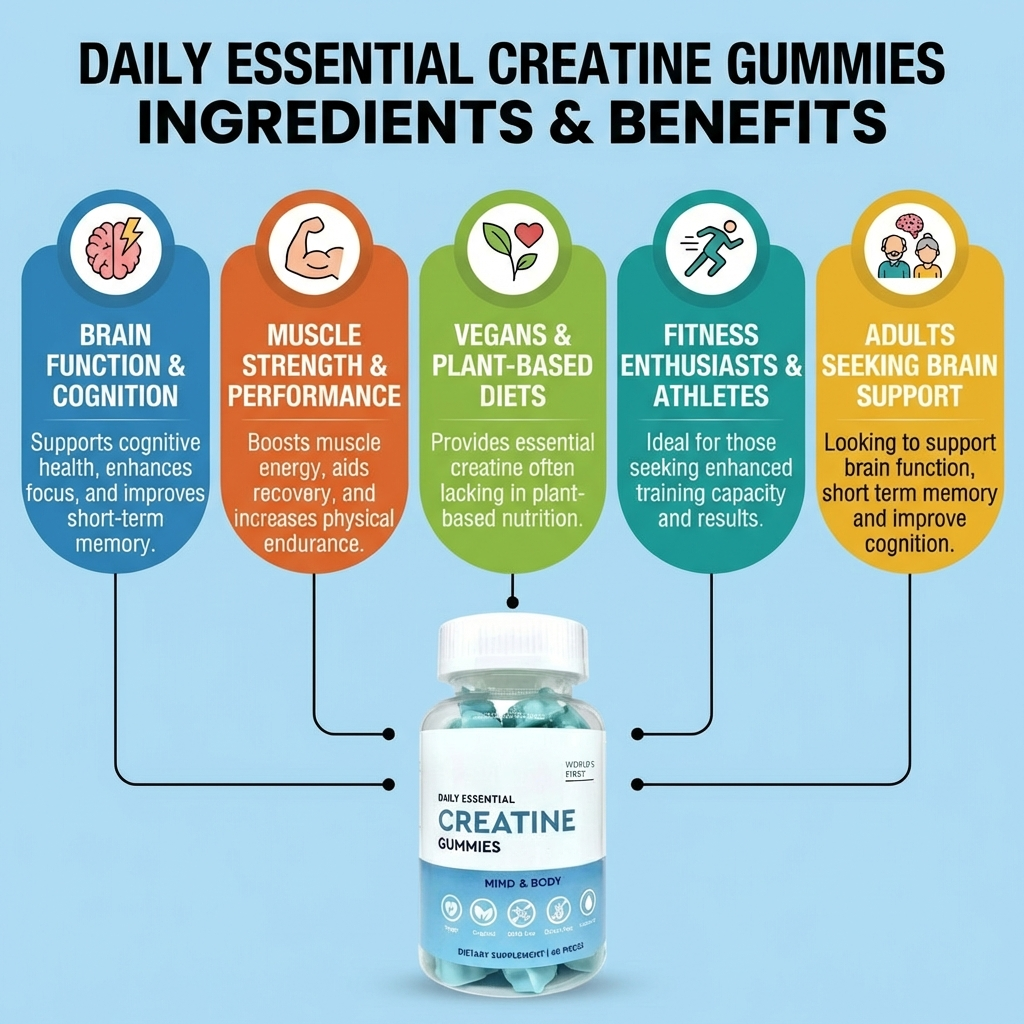 Creatine Gummies - 30 Day Supply