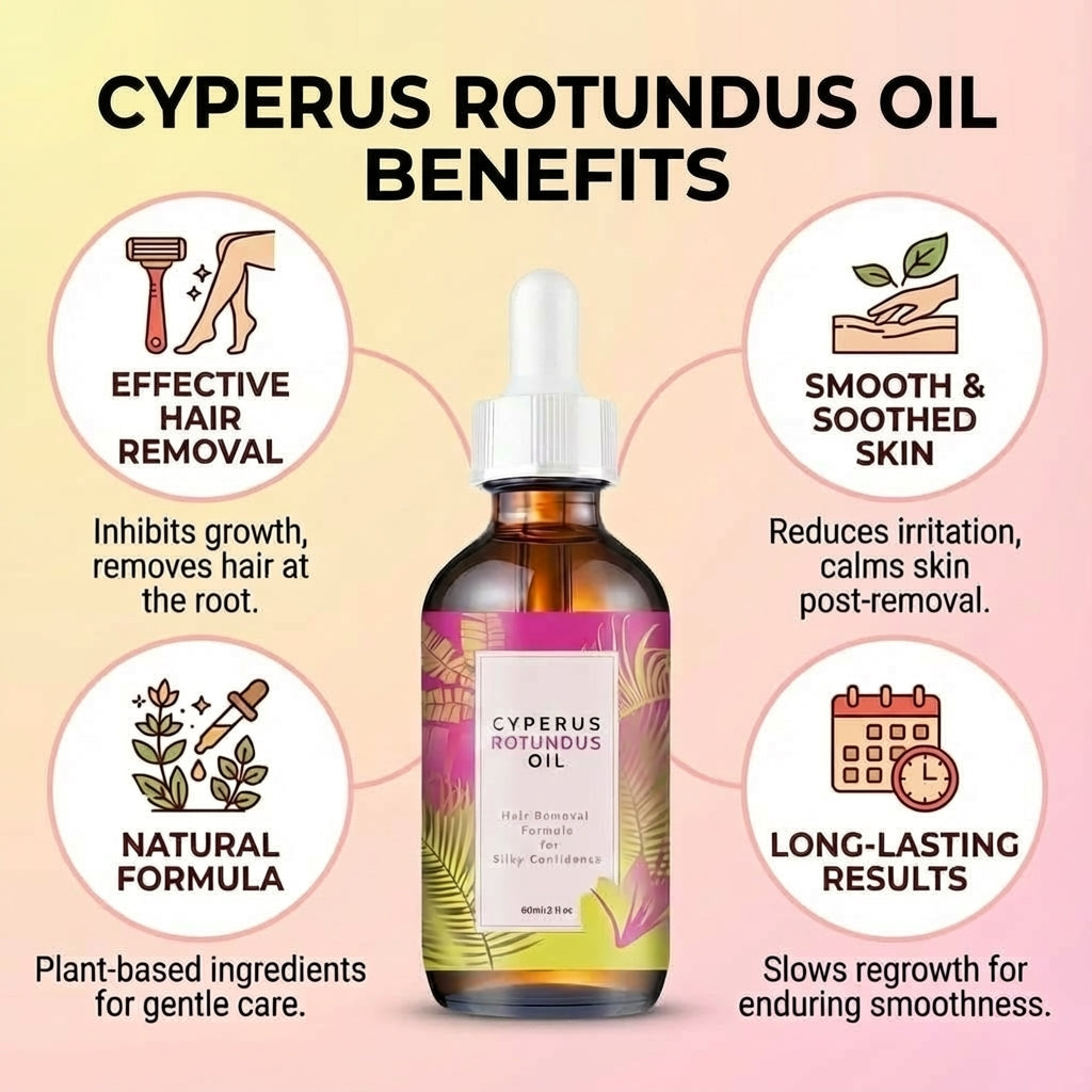 Pure Cyperus Rotundus Oil - 60ml – A Better You