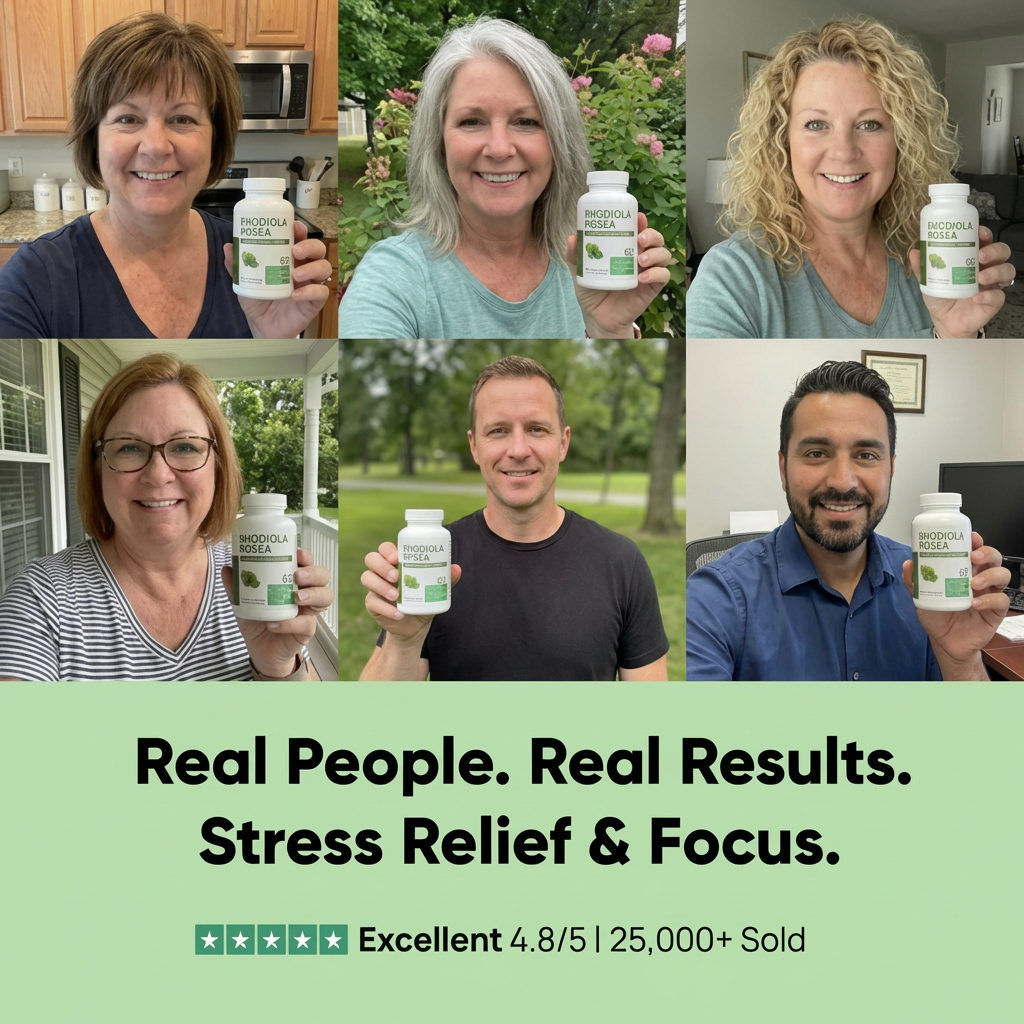 Rhodiola Rosea Supplement - 60 Capsules