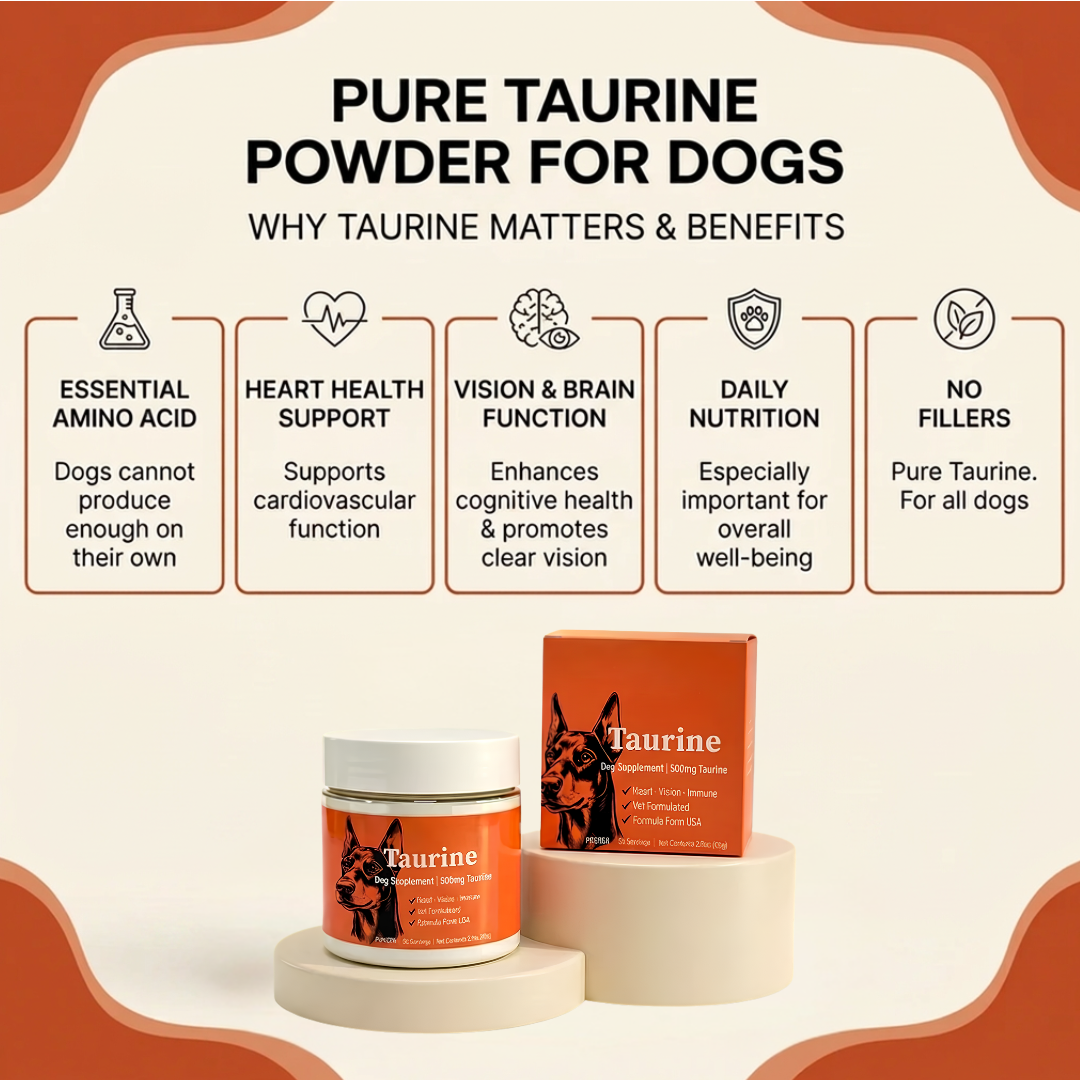 Taurine Powder for Dogs - 60g