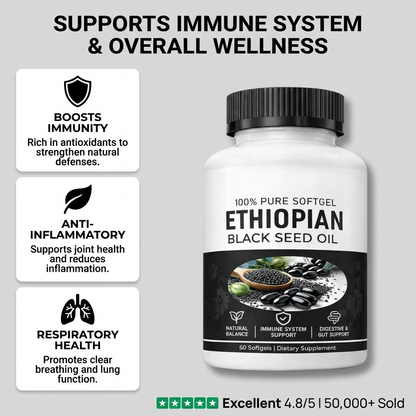 Black Seed Oil - 60 Softgel Capsules