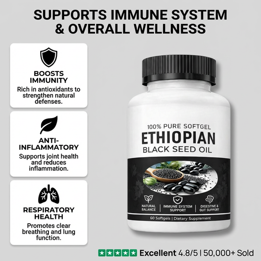 Black Seed Oil - 60 Softgel Capsules