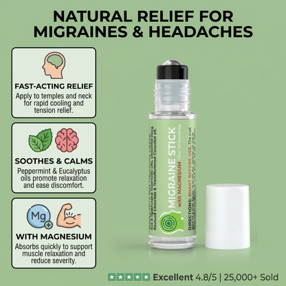 Migraine Stick with Magnesium -10ml