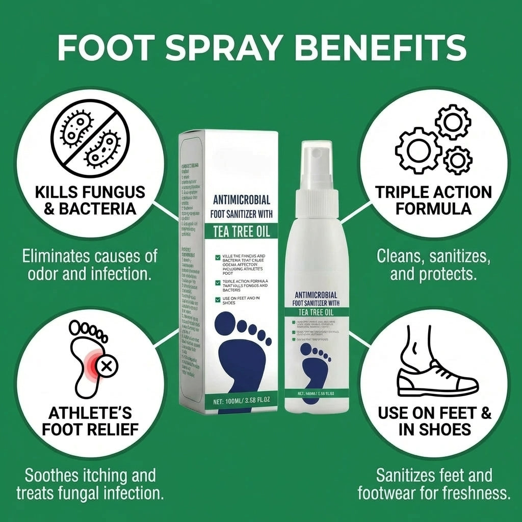 Tea Tree Oil Foot Spray - 100ml