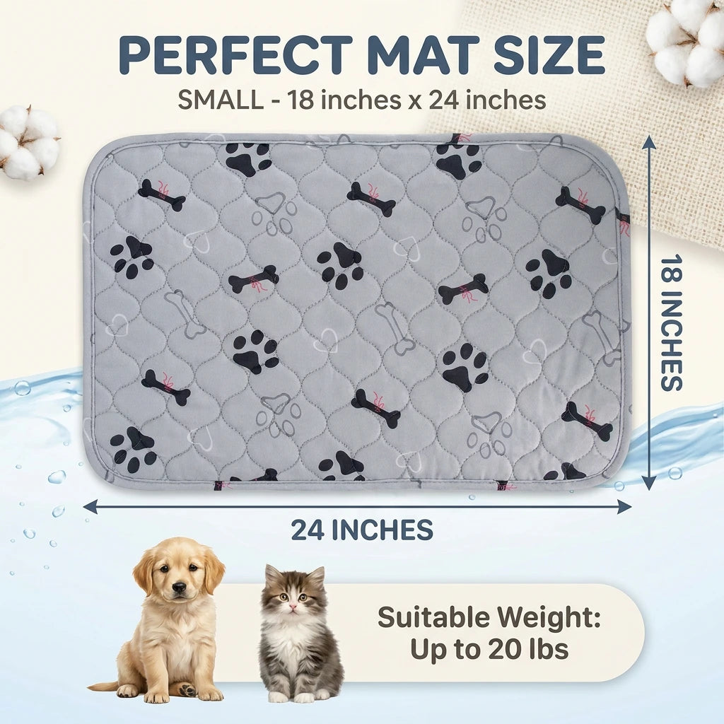 Washable Dog Pee Pads (Small / Medium / Large)