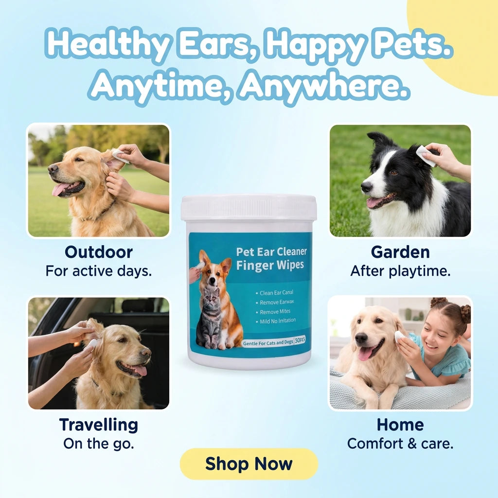 Dog Ear Cleaning Wipes