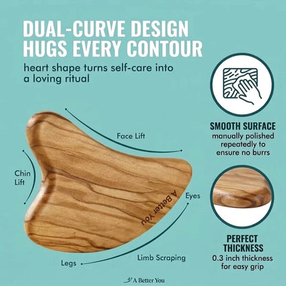 Gua Sha Tool for Lymphatic Drainage