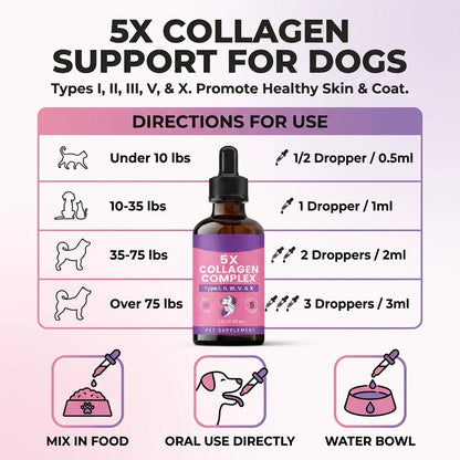 Premium Collagen for Dogs (60mL)