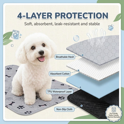 Washable Dog Pee Pads (Small / Medium / Large)