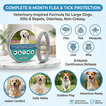 Pet Anti Flea & Tick Neck Collar