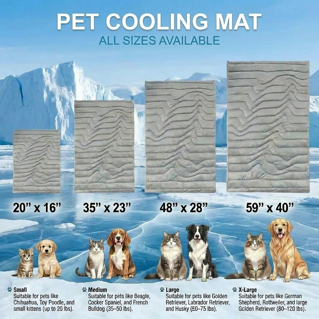 Pet Cooling Mat (Small / Medium / Large / Extra Large)