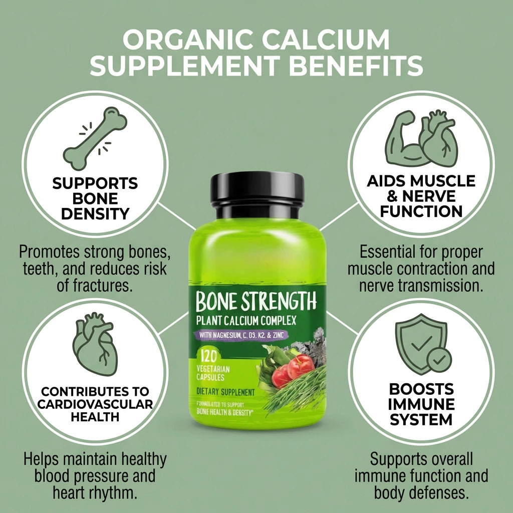 Bone Strength Supplement - 120 Capsules