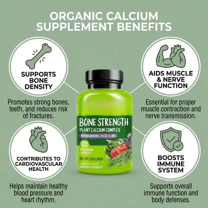 Bone Strength Supplement - 120 Capsules