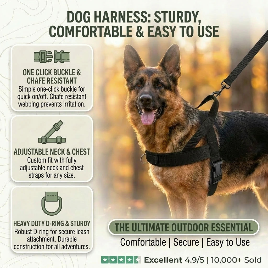 Dog Harness (Small / Medium / Large / Extra Large)