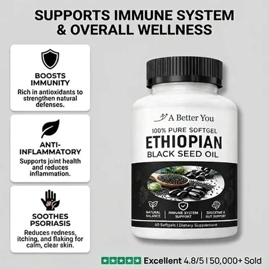 Black Seed Oil - 60 Softgel Capsules