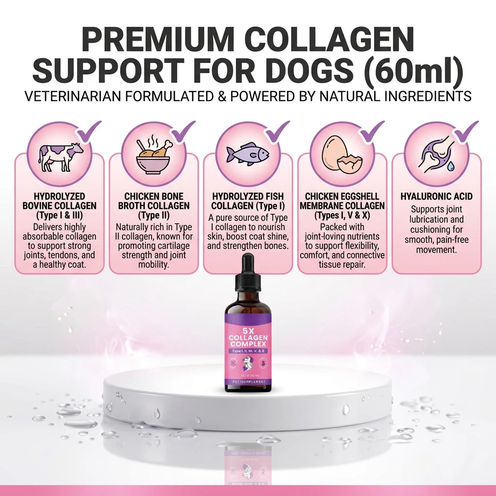 Premium Collagen for Dogs (60mL)